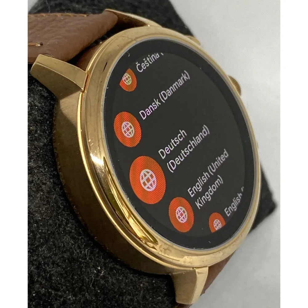 Fossil Gen 4 Authentic Digital Dial Smart Watch Custom Band FTW6018 LT289
